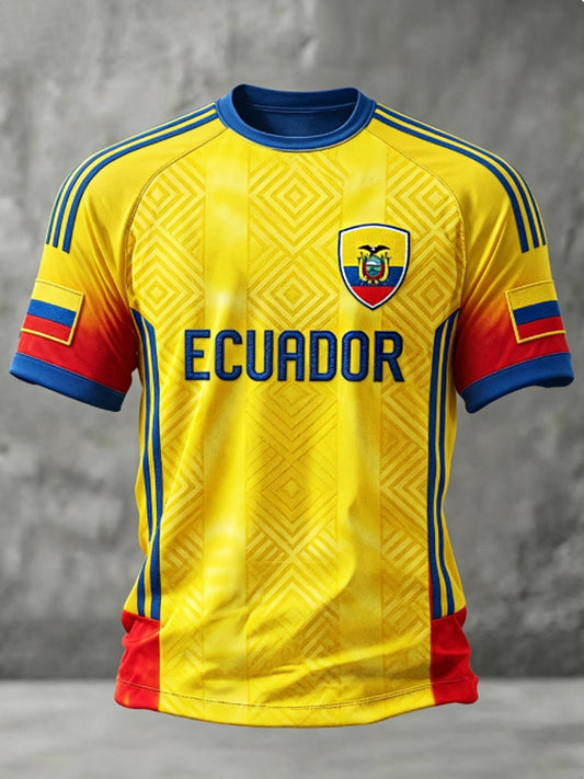 Men's ECUADOR 2026 Football short sleeve t-shirt