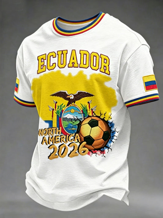 Men's ECUADOR 2026 Football Tee