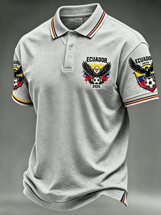 Men's ECUADOR 2026 Football polo shirt