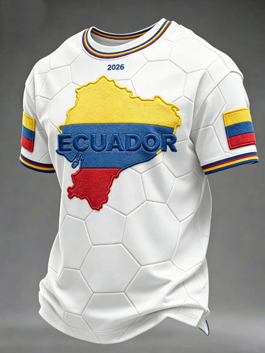 Men's ECUADOR 2026 Football Tee