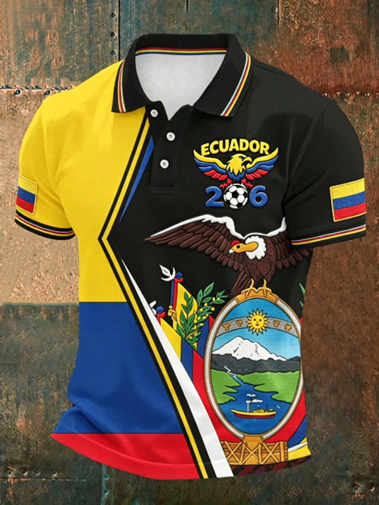Men's ECUADOR 2026 Football polo shirt