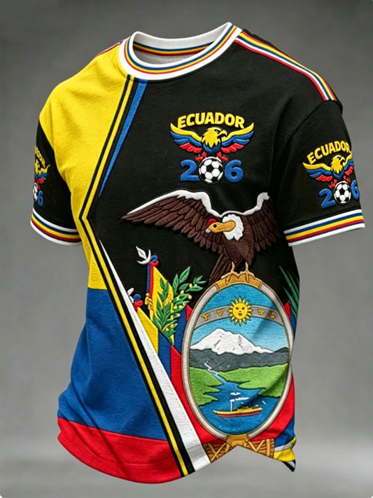 Men's ECUADOR 2026 Football Tee