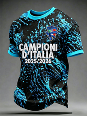 Men's Campioni D'Italia 2025-26 Short Sleeves T-shirt