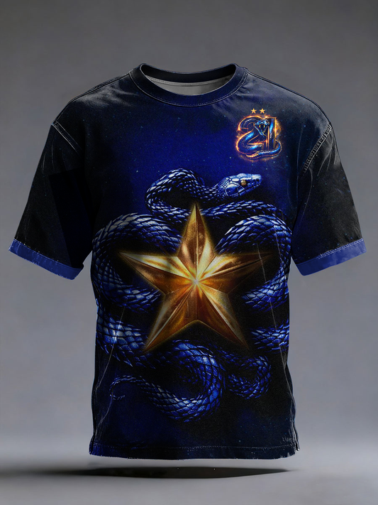 Men's Biscione 21 Short Sleeves T-shirt