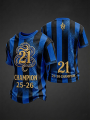 Men's Campioni D'Italia 2025-26 Short Sleeves T-shirt