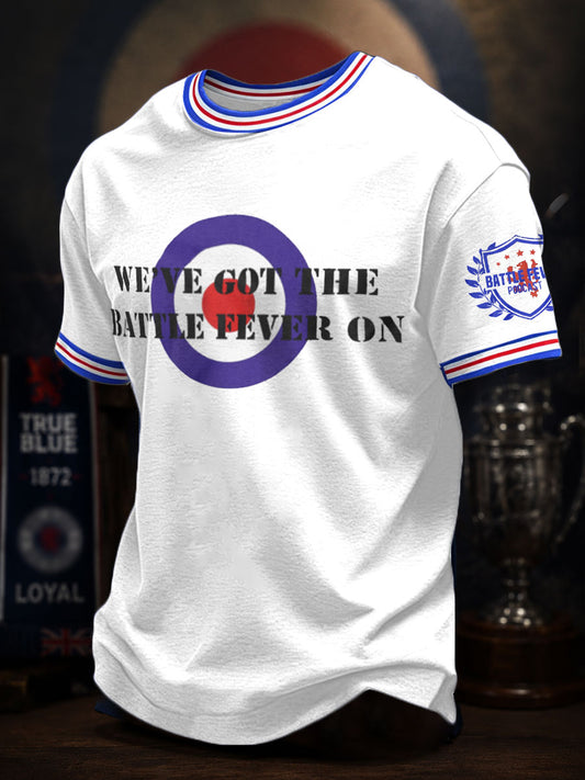Men's We Are The People Scotland Football Lover Printed T-shirt
