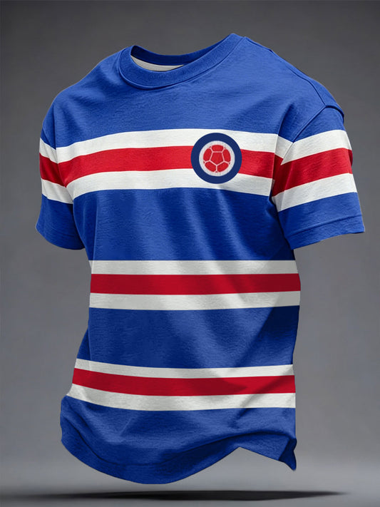 Men's Scotland Football Saturday Lover Printed T-shirt