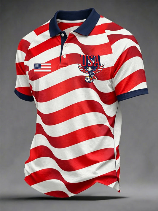 Men's Gift For Soccer Fans 2026 Soccer Gameday Casual Polo