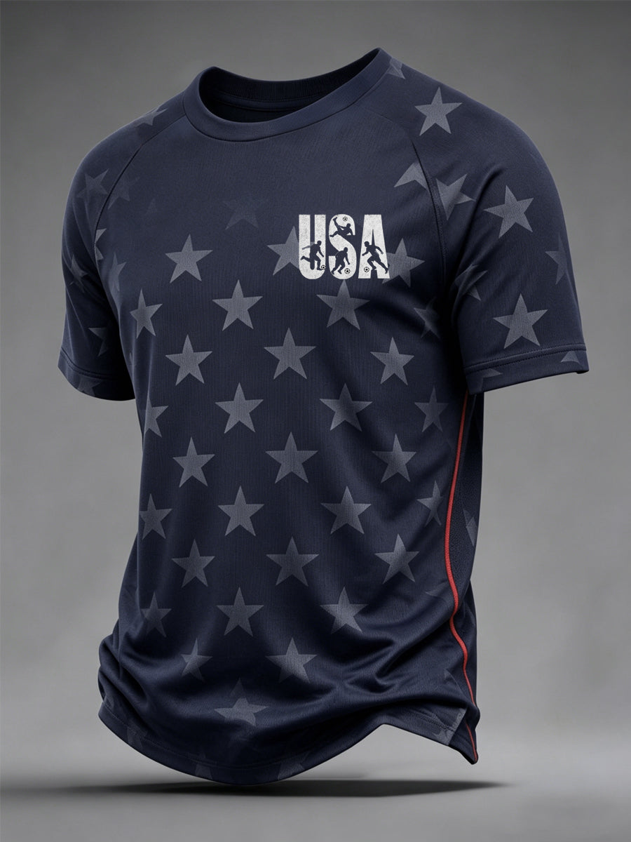 Men's Gift For Soccer Fans 2026 Soccer Gameday Casual Tee