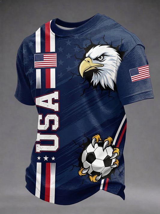 Men's Gift For Soccer Fans 2026 Soccer Gameday Casual Tee