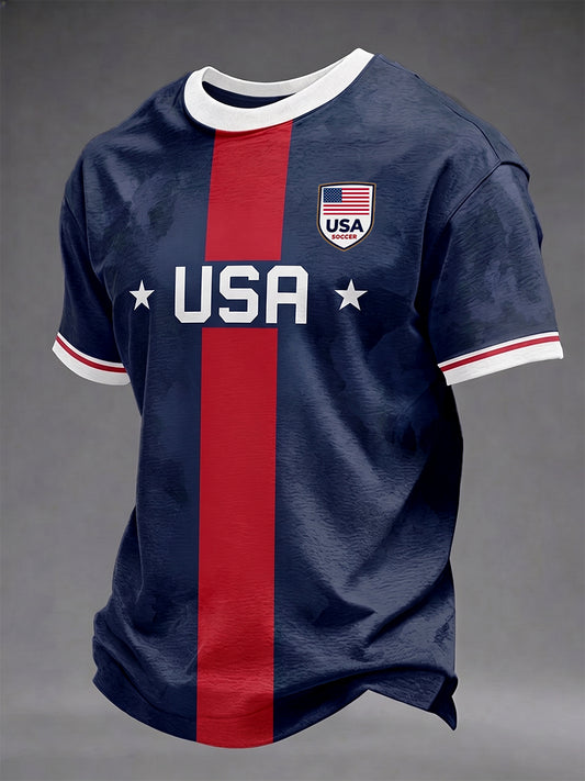 Men's Gift For Soccer Fans 2026 Soccer Gameday Casual Tee