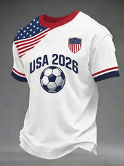 Men's Gift For Soccer Fans 2026 Soccer Gameday Casual Tee