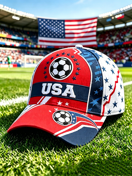 Unisex USA Soccer Hat