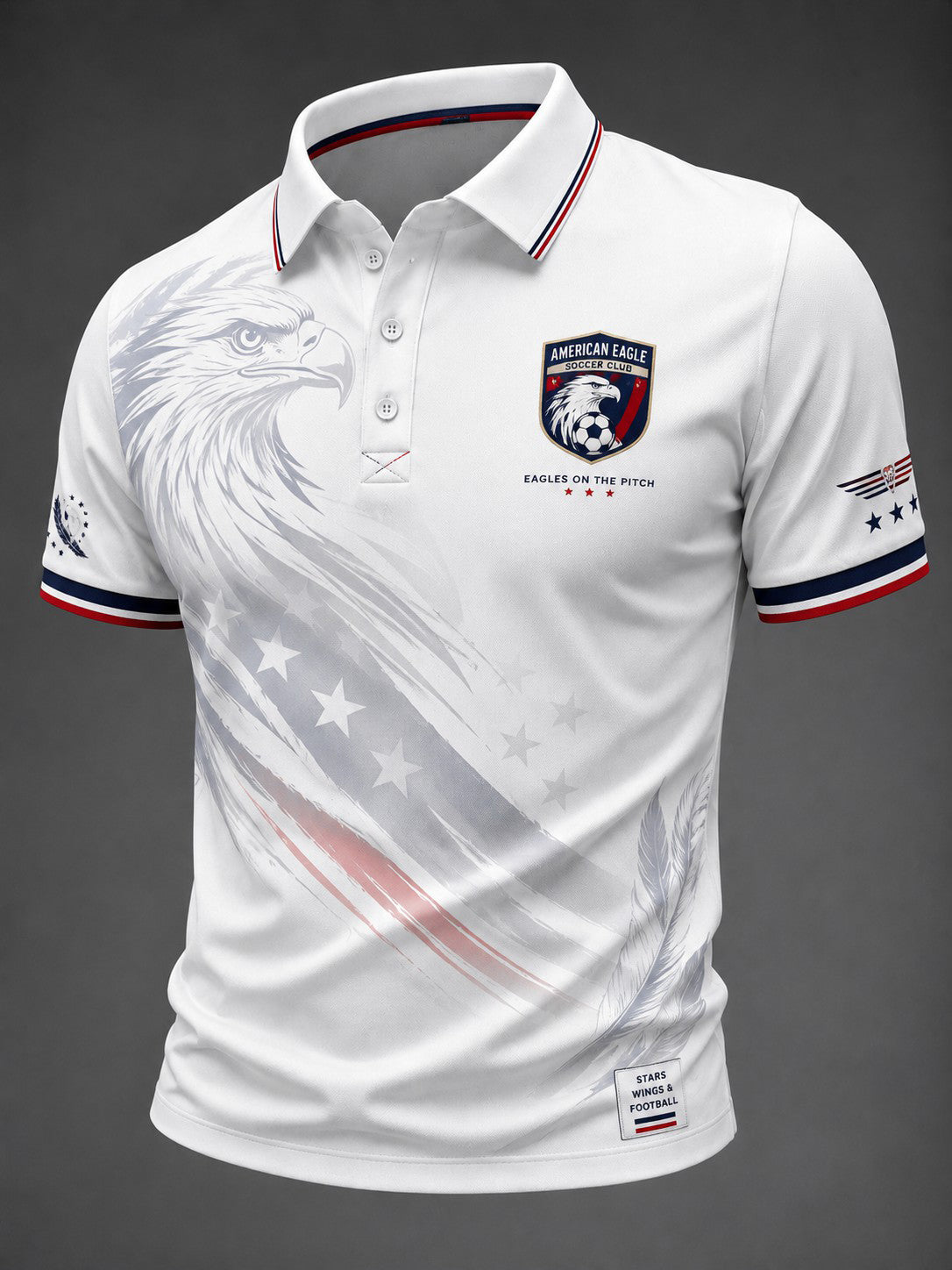 Men's USA Football Printed Shirt