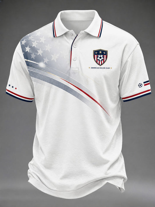 Men's USA Football Printed Shirt