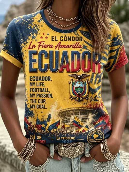 Women's short-sleeved T-shirt