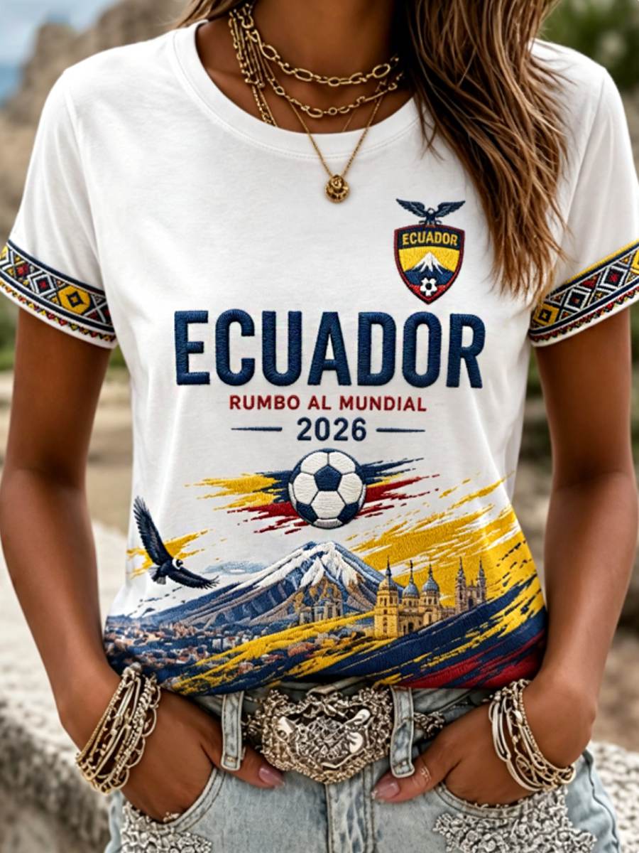 Women's short-sleeved T-shirt