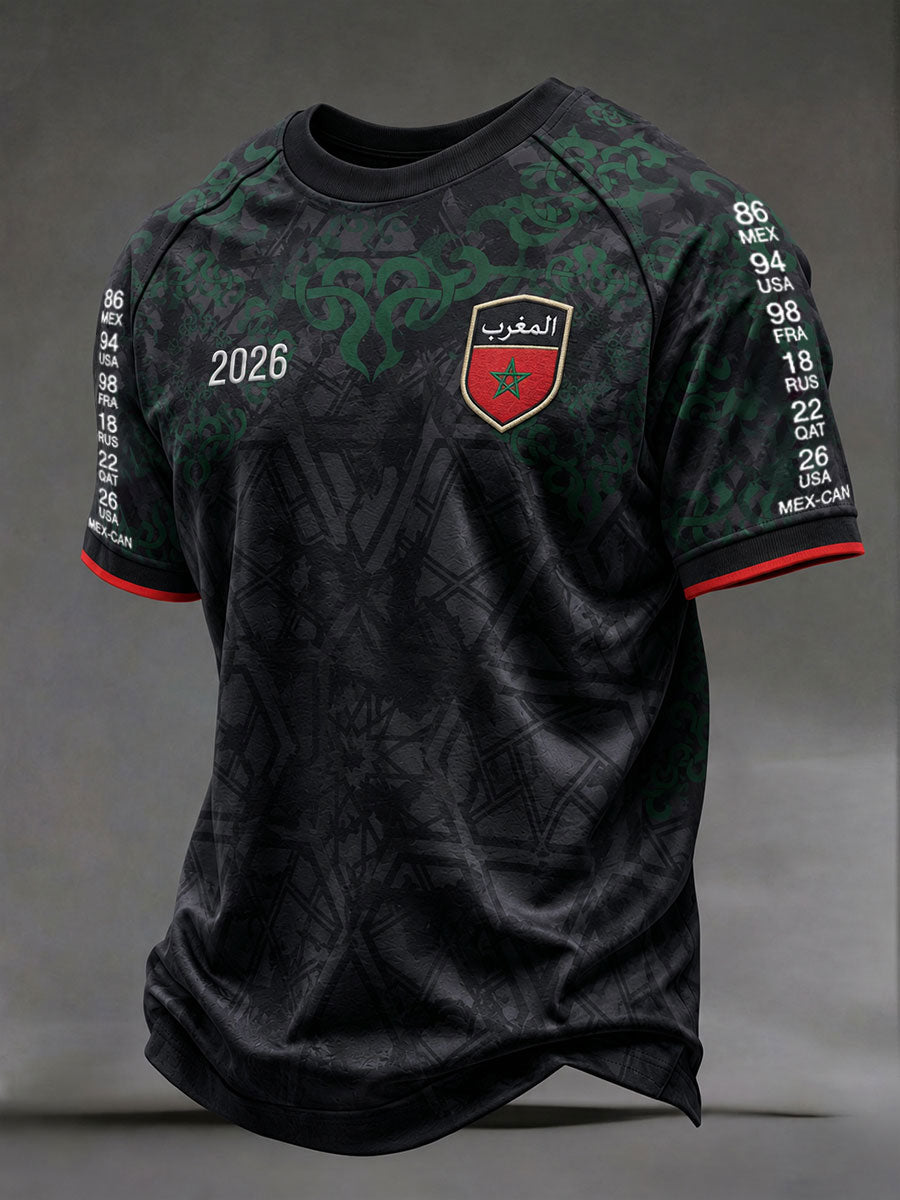 Men's Moroccan Football T-shirts