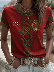Women's 2026 Morocco Football T-shirts