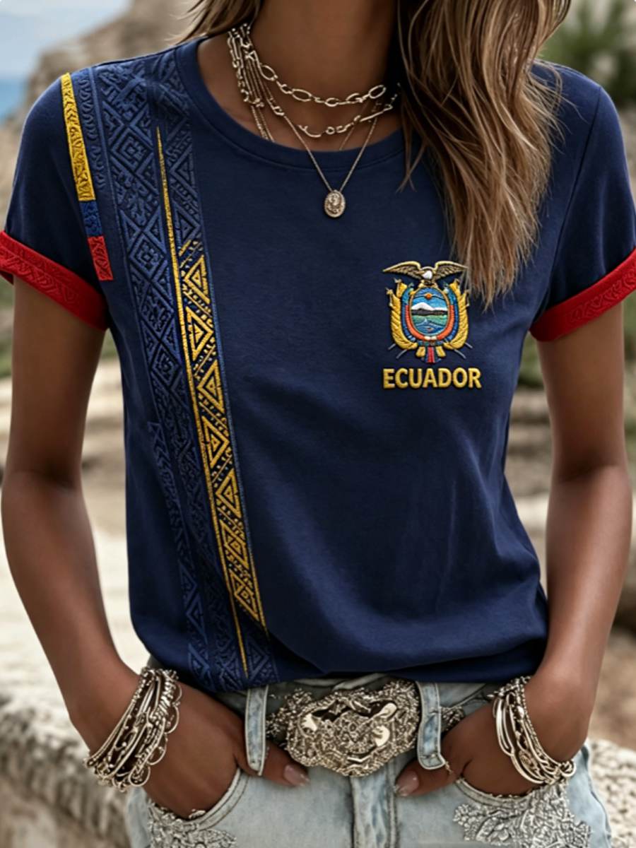 Women's short-sleeved T-shirt