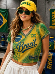 Women's short-sleeved T-shirt