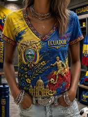 Women's short-sleeved T-shirt