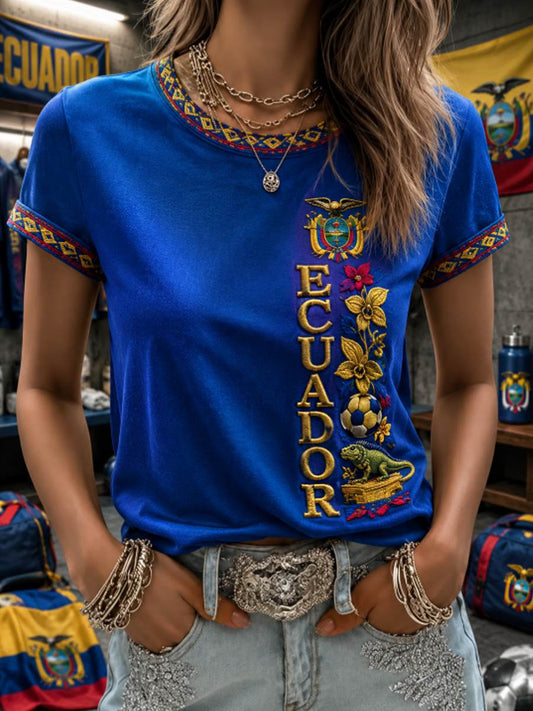 Women's short-sleeved T-shirt