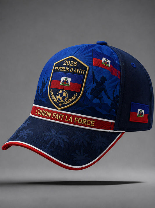 2026 Haiti Soccer Unisex Hats