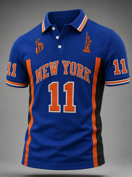 Men's Classic Basketball Fan Graphic Print Short Sleeve Top