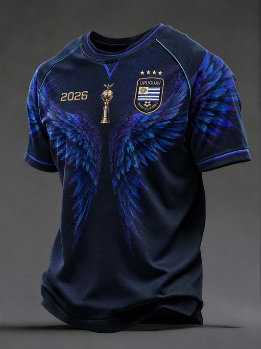 Men's Uruguay Soccer T-Shirts