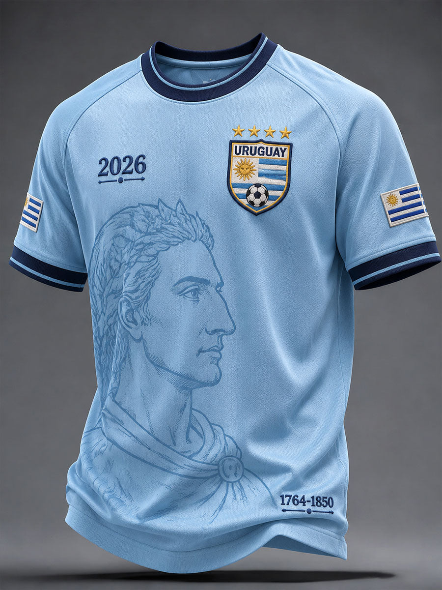 Men's Uruguay Soccer T-Shirts