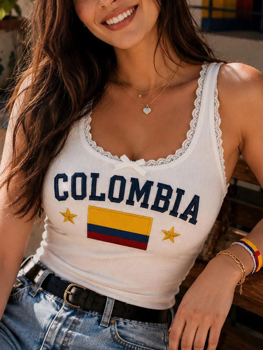 Women's Colombia Lace Tank Top