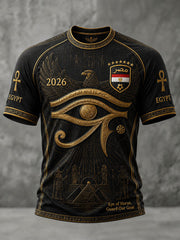 Men's 2026 Eye of Horus Egypt Soccer T-Shirts