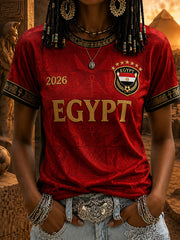 Women's 2026 Egypt Football T-Shirts