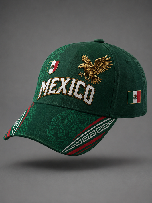 Unisex Mexico Pride Art Printed Hat