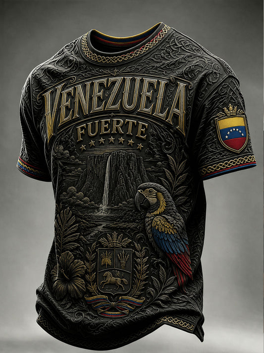 Men's Venezuela Fuerte Short Sleeve T-shirt