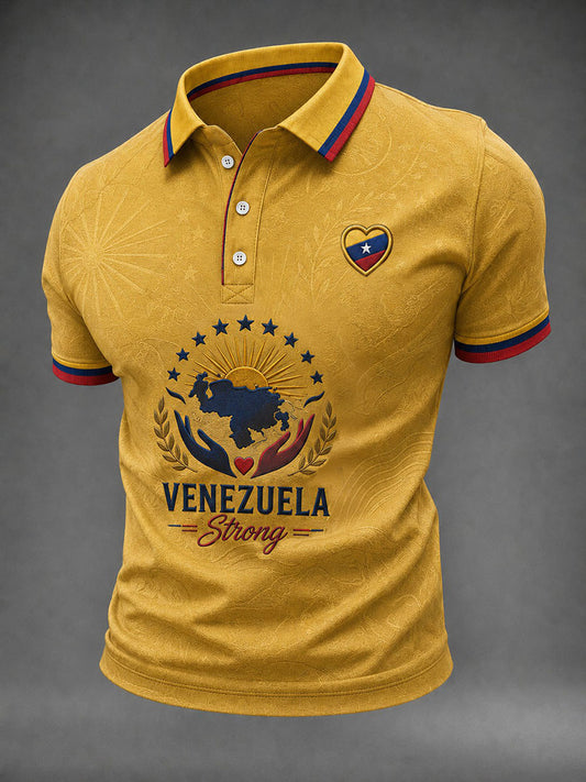 Men's Venezuela Strong Printed Shirt