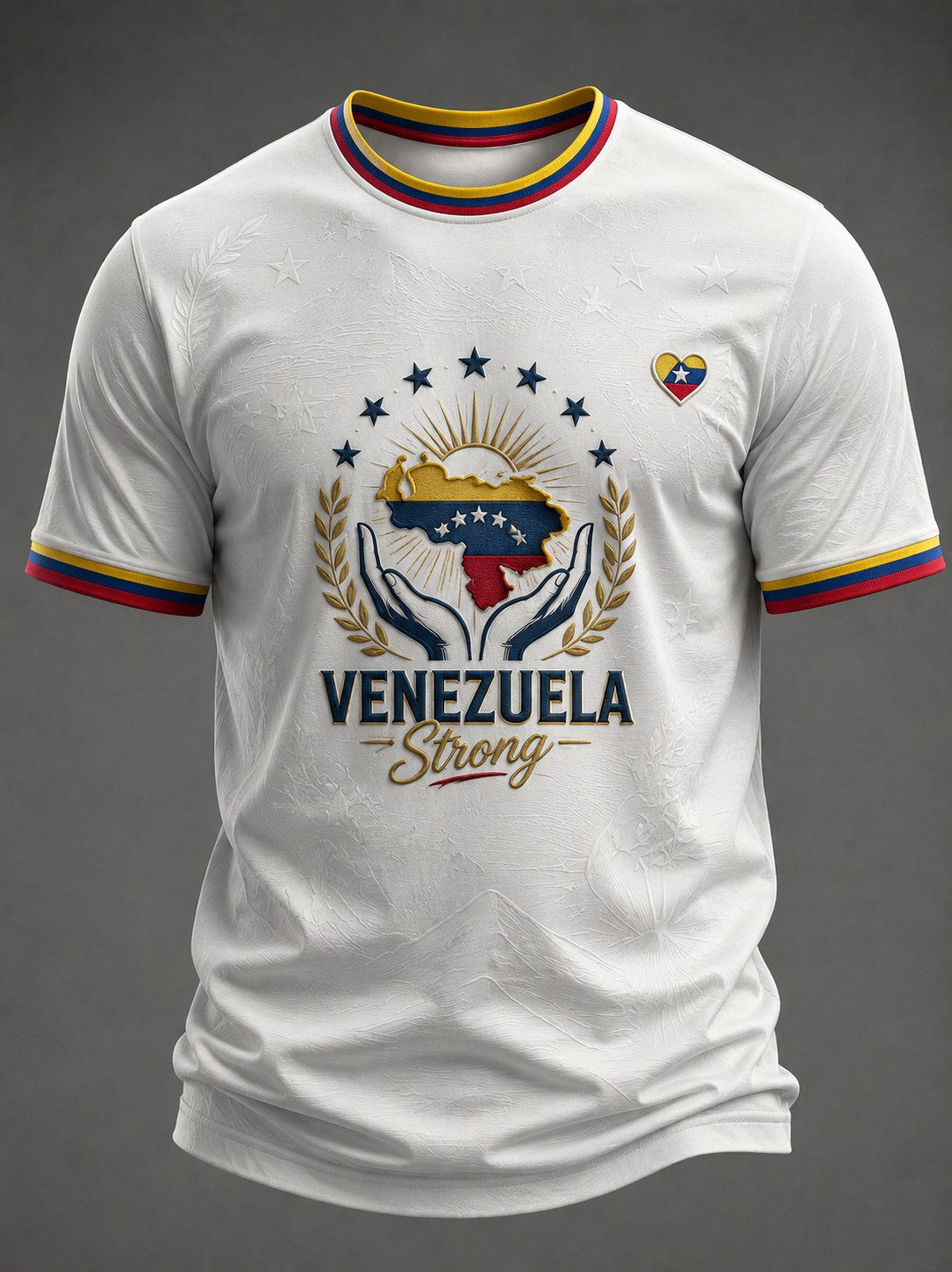 Men's Venezuela Strong Printed T-shirt