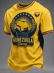Men's Venezuela Strong Printed T-shirt