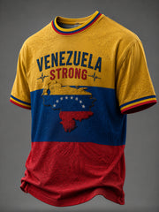 Men's VENEZUELA STRONG Printed T-shirt