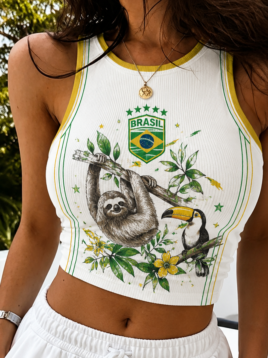 Women's RASIL Printed Casual Vest