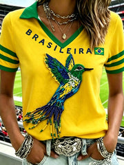 Women's polo T-shirt