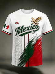 Men's Mexico Printed short sleeves t-shirt