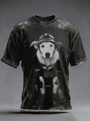 Men's Venezuela Hero Dog Tsunami Patriotic Dog Lover T-Shirt