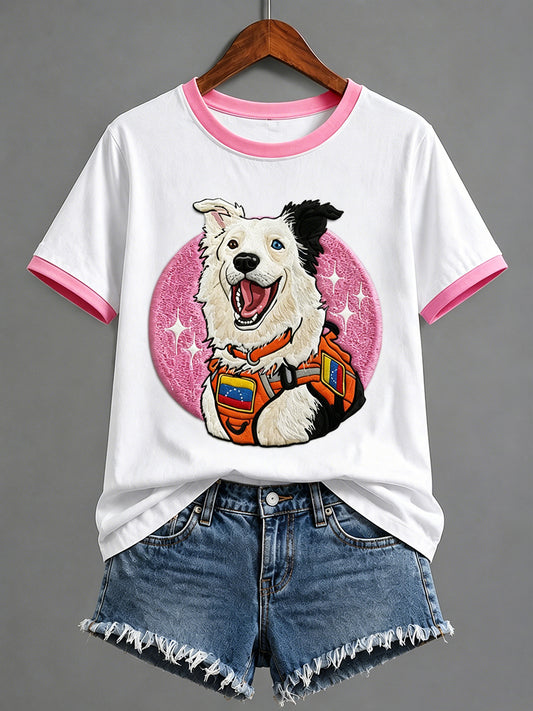 Women's Venezuela Hero Dog Tsunami Patriotic Dog Lover T-Shirt