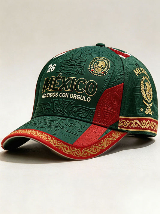 Unisex Mexico Independence Day Art Printed Hat
