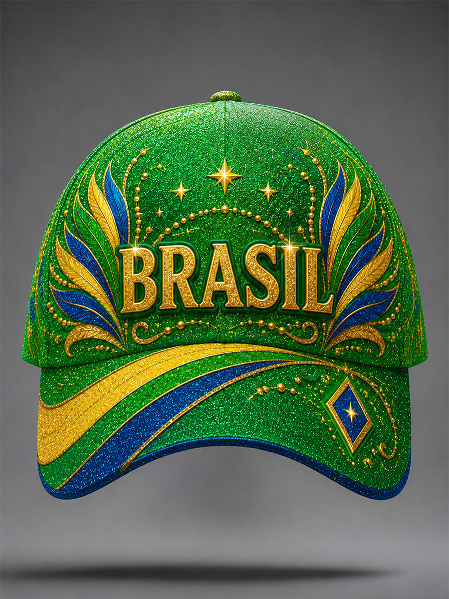 Unisex Brasil Print Hat