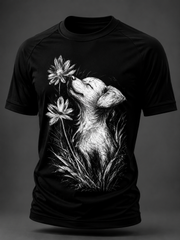 Men's Golden Retriever Short Sleeve T-shirt