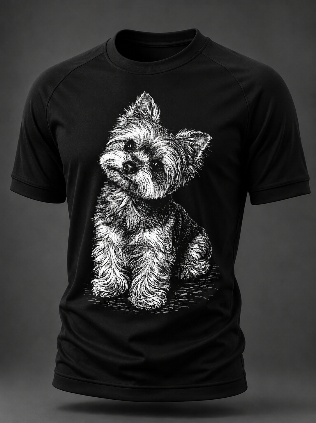 Men's Yorkshire Terrier Short Sleeve T-shirt
