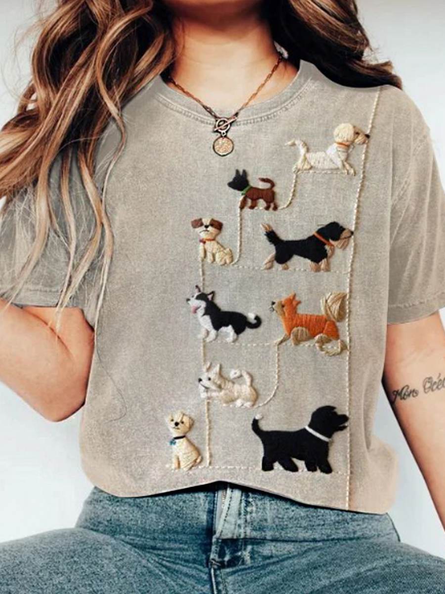 Women's short-sleeved T-shirt